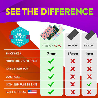 Stylish Large Desk Protector Mat - Cute Marble Lous Purple Design, Perfect for Office and Laptop Use, 78.7 x 38.1 cm