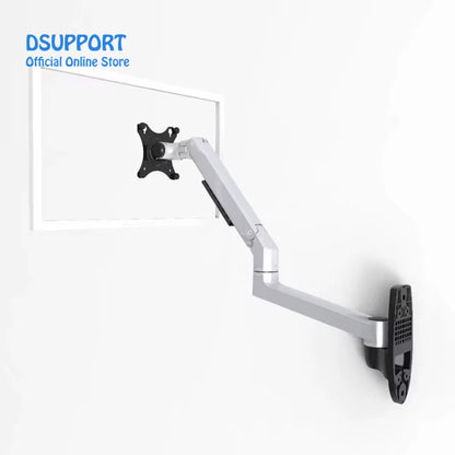 Wall Mount Ultra Long Aluminum Alloy Mechanical Spring Arm Monitor Support Full Motion Monitor Holder Mount Bracket